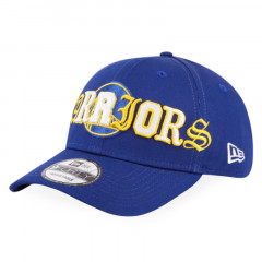 9Forty NBA Golden State Warriors Mixed Fonts Cap Royal Blue