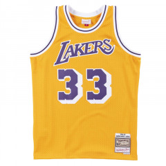 Los Angeles Lakers Kareem Abdul-Jabbar Swingman Jersey Yellow