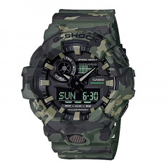 G-shock Green Woodland Camouflage Shock Resistant Resin Band Camo