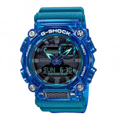 G-Shock Sound Wave Series Translucent Resin Band Blue