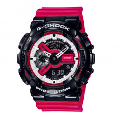 G-Shock Special Color Models Digital Analog Dial Resin Strap Black Red