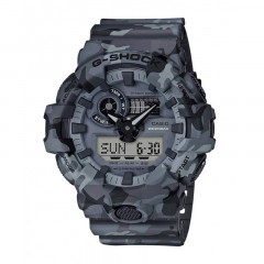 G-Shock Woodland Camouflage Shock Resistant Resin Band Grey Army