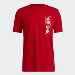 QUICCS HARDEN GRAPHIC TEE Red