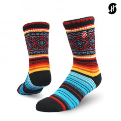 Topknot Socks Multicolor
